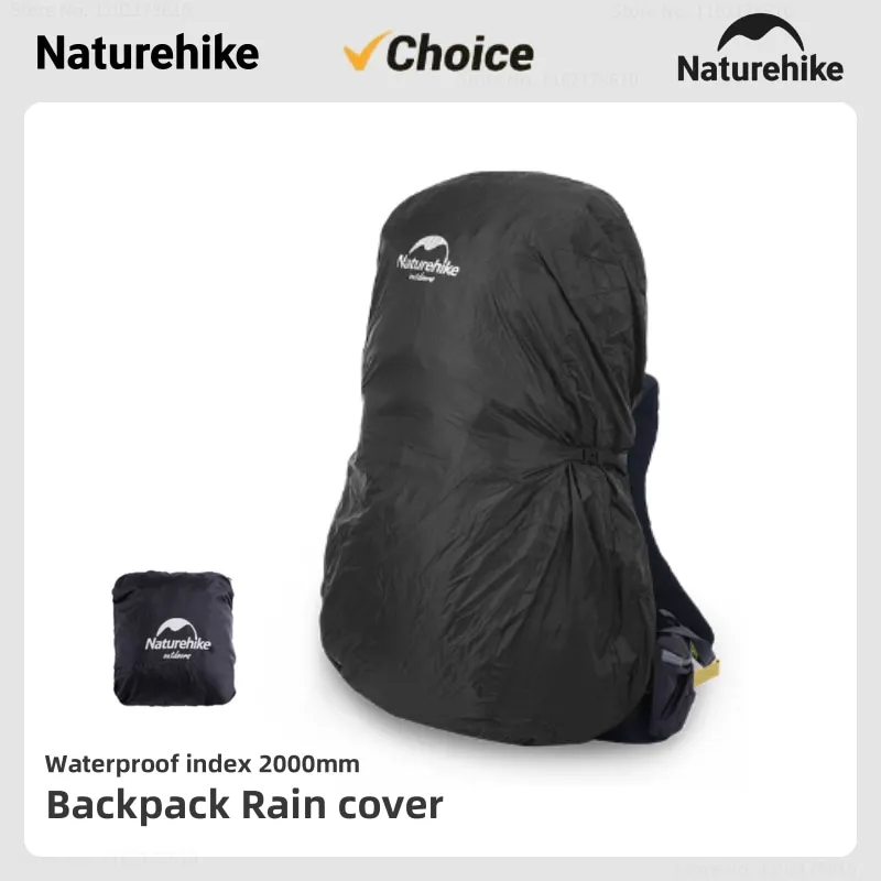 Naturehike Backpack Rainproof Cover Outdoor Riding Dustproof Waterproof Travel Hiking Travel 35-75L  Nylon Backpacks Rain Cover