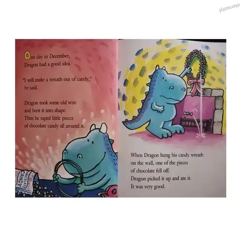 ファット恐竜 5 巻 DragonTales 英語幼児教育ストーリーブック 子供用 difuya