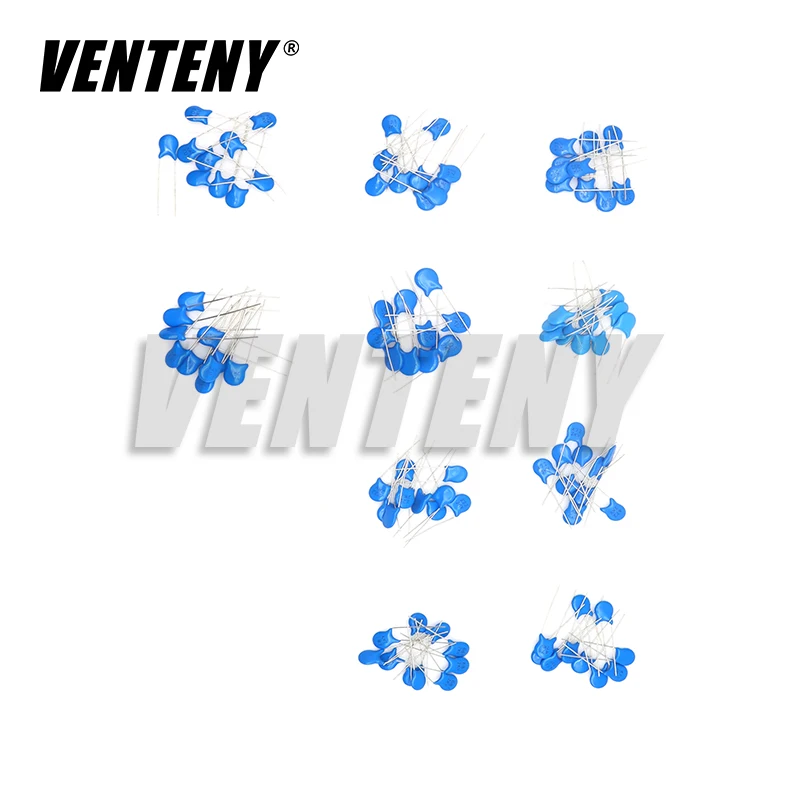 100 sztuk 2KV wysokiego napięcia zestaw kondensatorów ceramicznych 2KV 102K 152K 221K 222K 332K 471K 472K 561K 681K 821K zestaw do samodzielnego