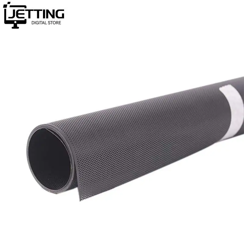 Practical 1m Computer Mesh 30CM DIY PVC PC Case Fan Cooler Black Dust Filter Network Net Case Dustproof Cover Chassis Dust Cover