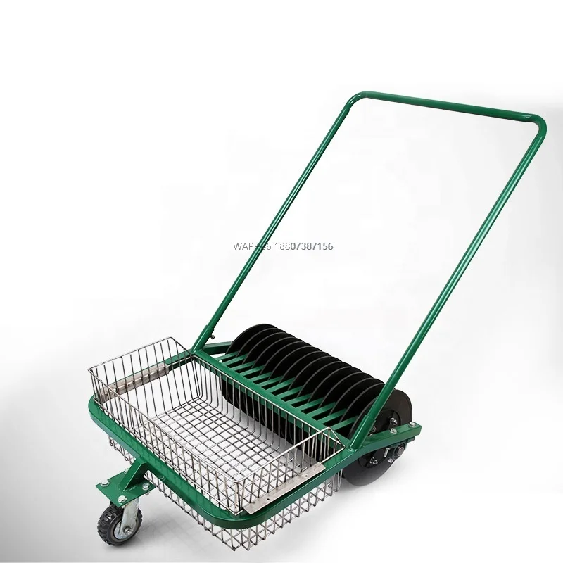 High Quality Golf Ball Pick up Retriever Tool Golf Ball Range Picker Basket Hand Push Golf Ball Pick up Machine