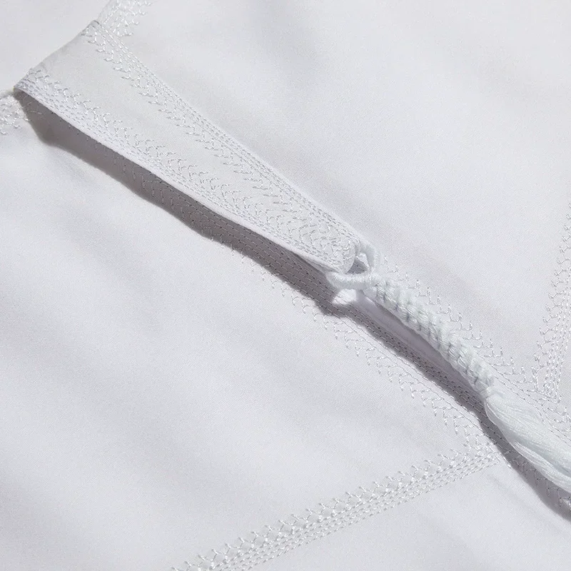 Medio Oriente Arabo Caftano Uomini Abbigliamento Musulmano Solido a maniche lunghe Girocollo Vestaglie Causale Allentato Uomini Jubba Thobe Costumi Nazionali