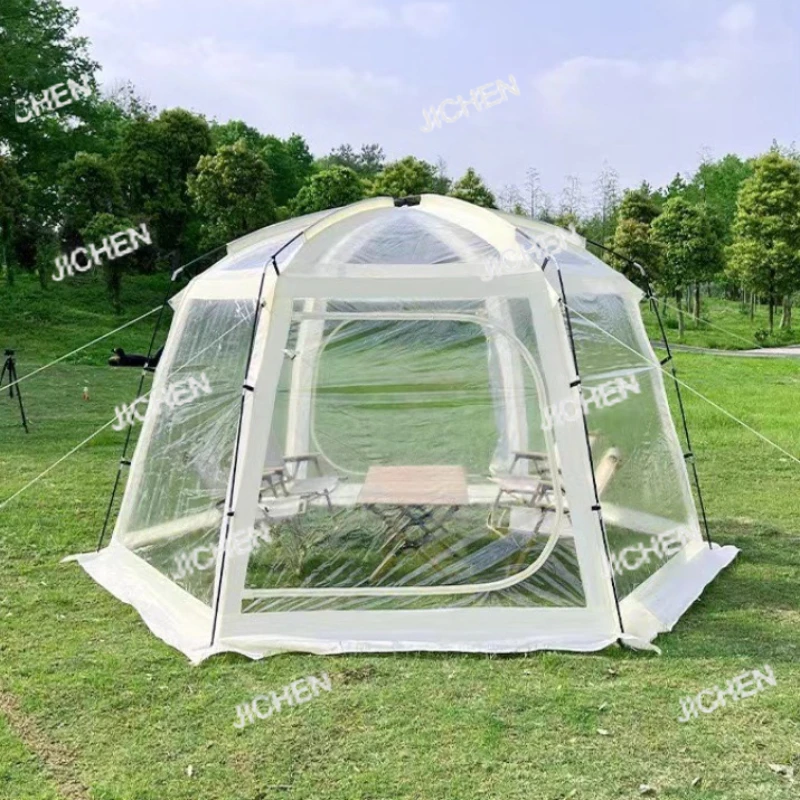 

Уличная складная палатка для путешествий, портативные палатки для кемпинга, водонепроницаемые всплывающие утолщенные прозрачные укрытия для отдыха, товары для кемпинга