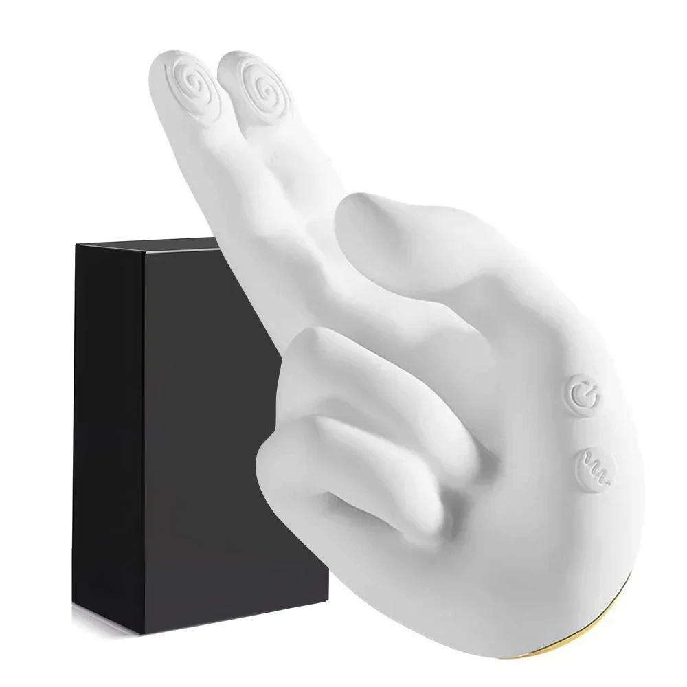 Hand Massager Wholesale Realistic Finger Flapping Clitoral Stimulator Flexible Hands Vibrator Adults Sex Toys
