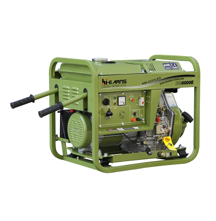 5KW air-cooled die·sel engine self running generator