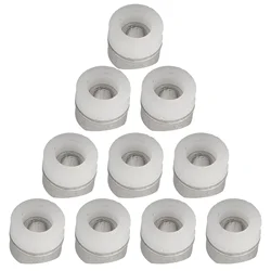 Johonneur d'étanchéité en acier inoxydable pour buse de pulvérisation de peinture sans air, rondelle de dégager, tampon demi-lune, machine de pulvérisation sans air, 10 pièces