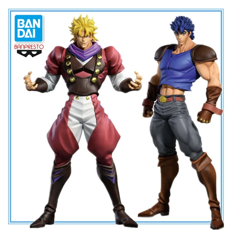 

In Stock Original BANDAI BANPRESTO JOJO's Bizarre Adventure：Phantom Blood Dio Brando Jonathan Joestar Anime Character Model