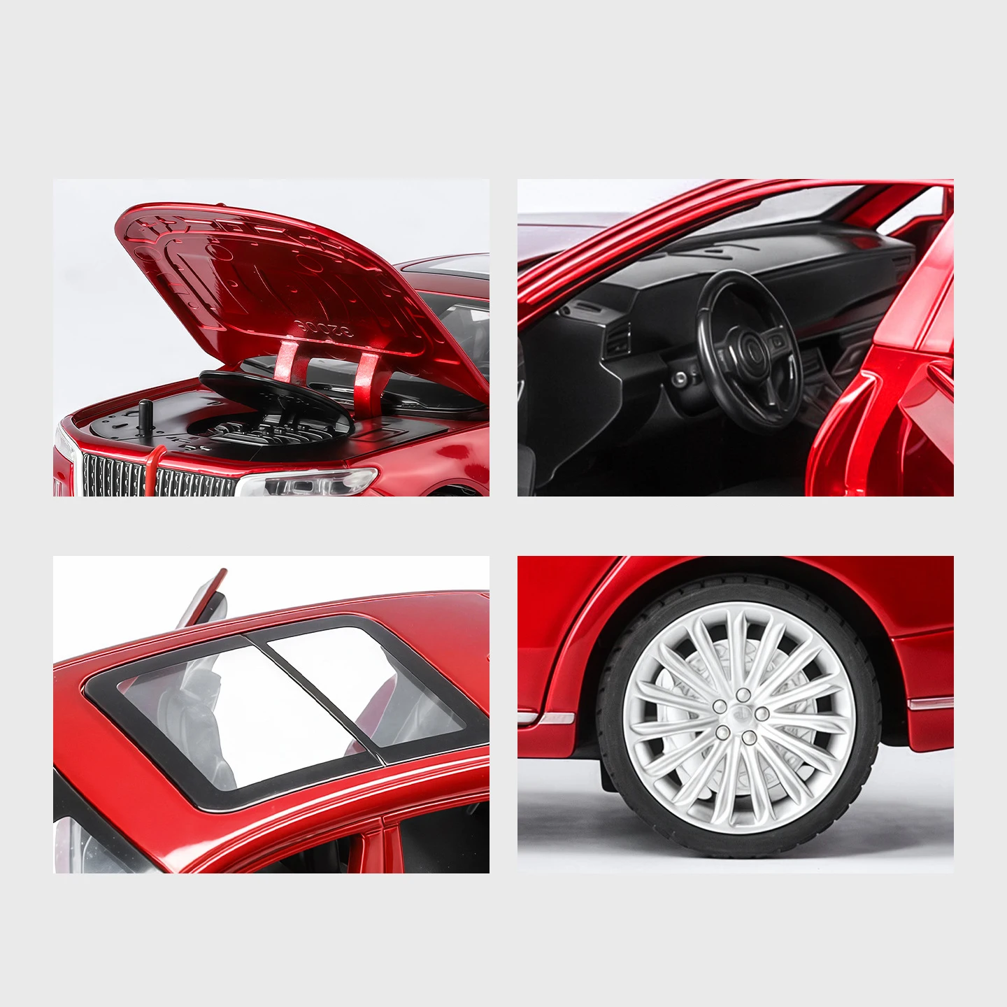 1:32 HongQi H9 Legierung Automodell Sound und Licht zurückziehen Kinderspielzeug Sammlerstücke Geburtstagsgeschenk