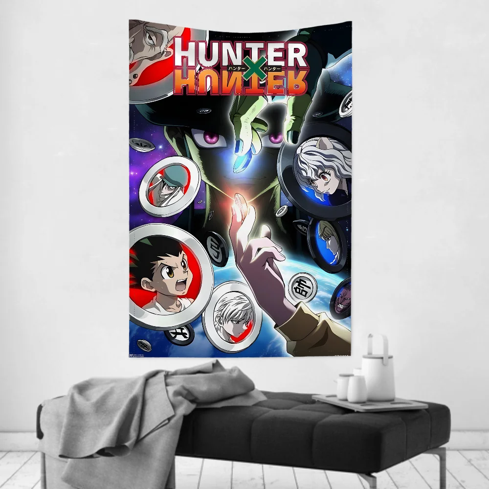 

Hunter X Hunter Anime Tapestry – Practical Wall Cloth & Party Hanging, Versatile for Room Decor, Great for Rooms & Family Spaces