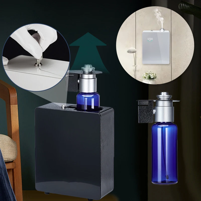 Hotel Essential Oil Fragrance Machine Metal Automatic Aromatherapy Air Conditioning Diffuser Commercial Bluetooth Dispenser