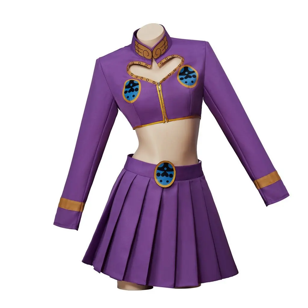 costume-de-cosplay-de-yoshikage-kira-personnage-de-jojo's-bizarre-adventure-ensemble-complet-de-tenue-de-soiree-violette-pour-femmes-ideal-pour-halloween-et-les-carnavals