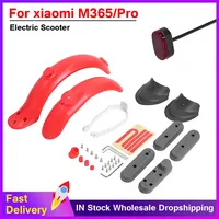 Front Rear Mudguard for Xiaomi Scooter M365/Pro Tire Splash Fender Back Guard Wheel Cover Hub Cap Reflective Scooter Accessories