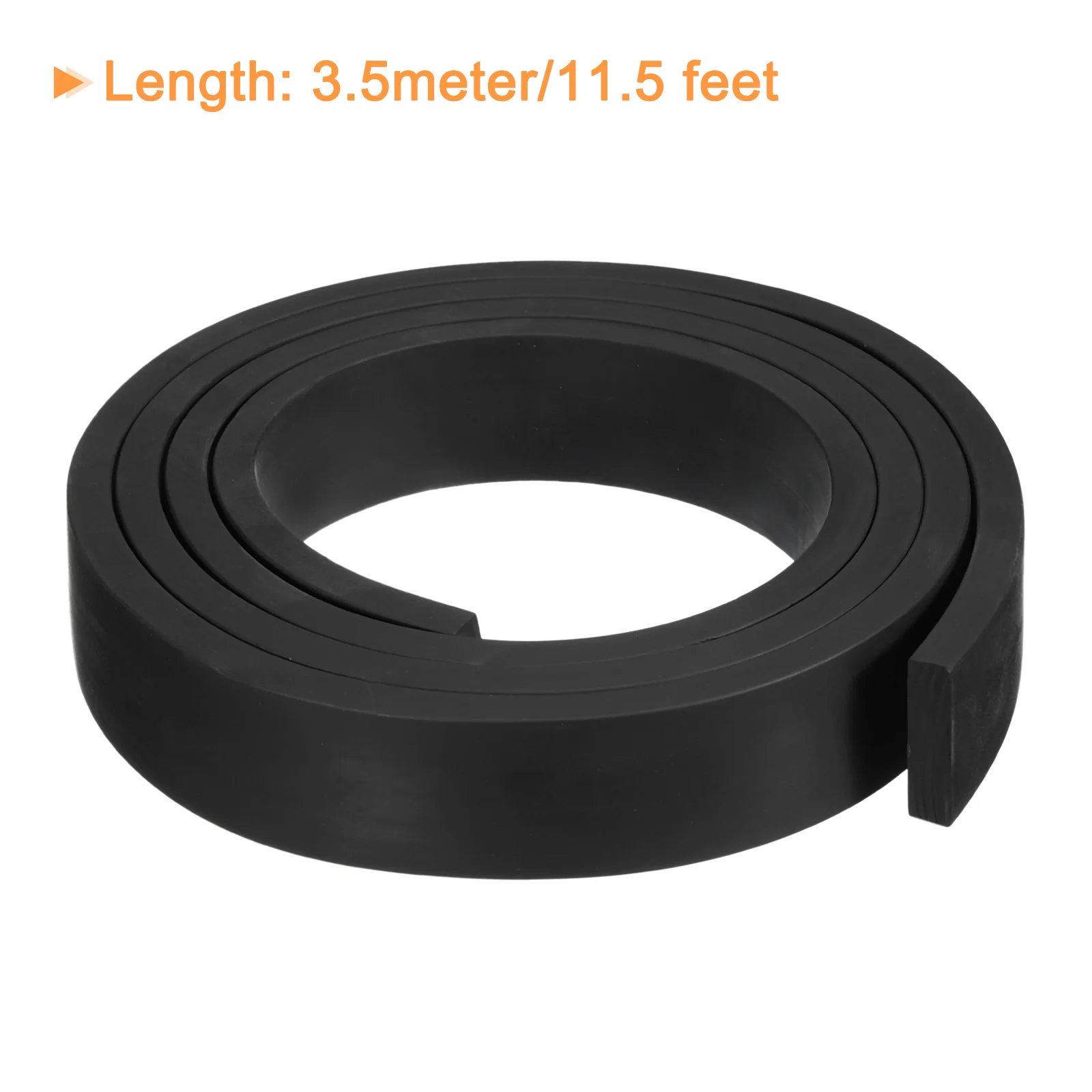 

3.5m Neoprene Rubber Sheet Rolls Solid Rubber Seal Strip Anti-collision for DIY Gaskets Pads Crafts Vibration Damping Gaskets