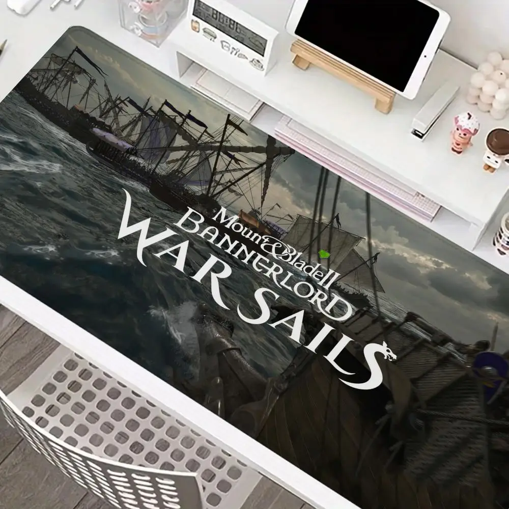 

New W_War S_Sails mouse pad, rubber anti-slip desktop mat, gaming keyboard mat, office carpet, mouse pad, gaming accessory mat