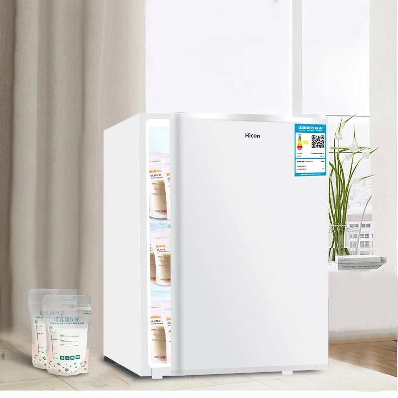 For HICON 40 L Freezer Frozen Breast Milk Full Frozen Small Household Mini Refrigerator 106l Breastmilk Storage Freezer