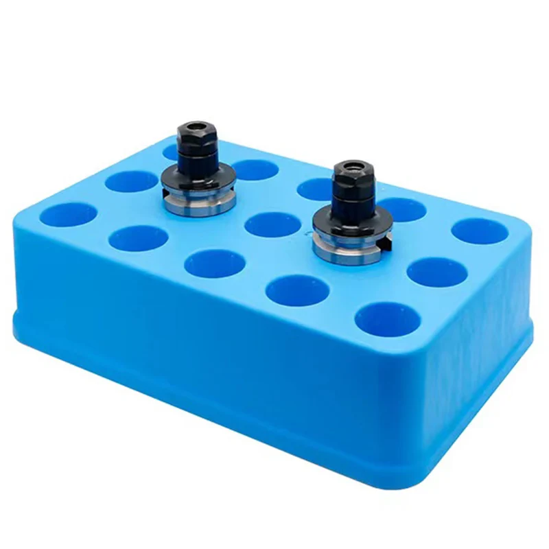 Cnc Usinagem Centro Ferramenta Suporte Collet Caixa de Armazenamento Fresa Case Organizador de Plástico Rígido Bt40 Bt30 Bt50 Er32