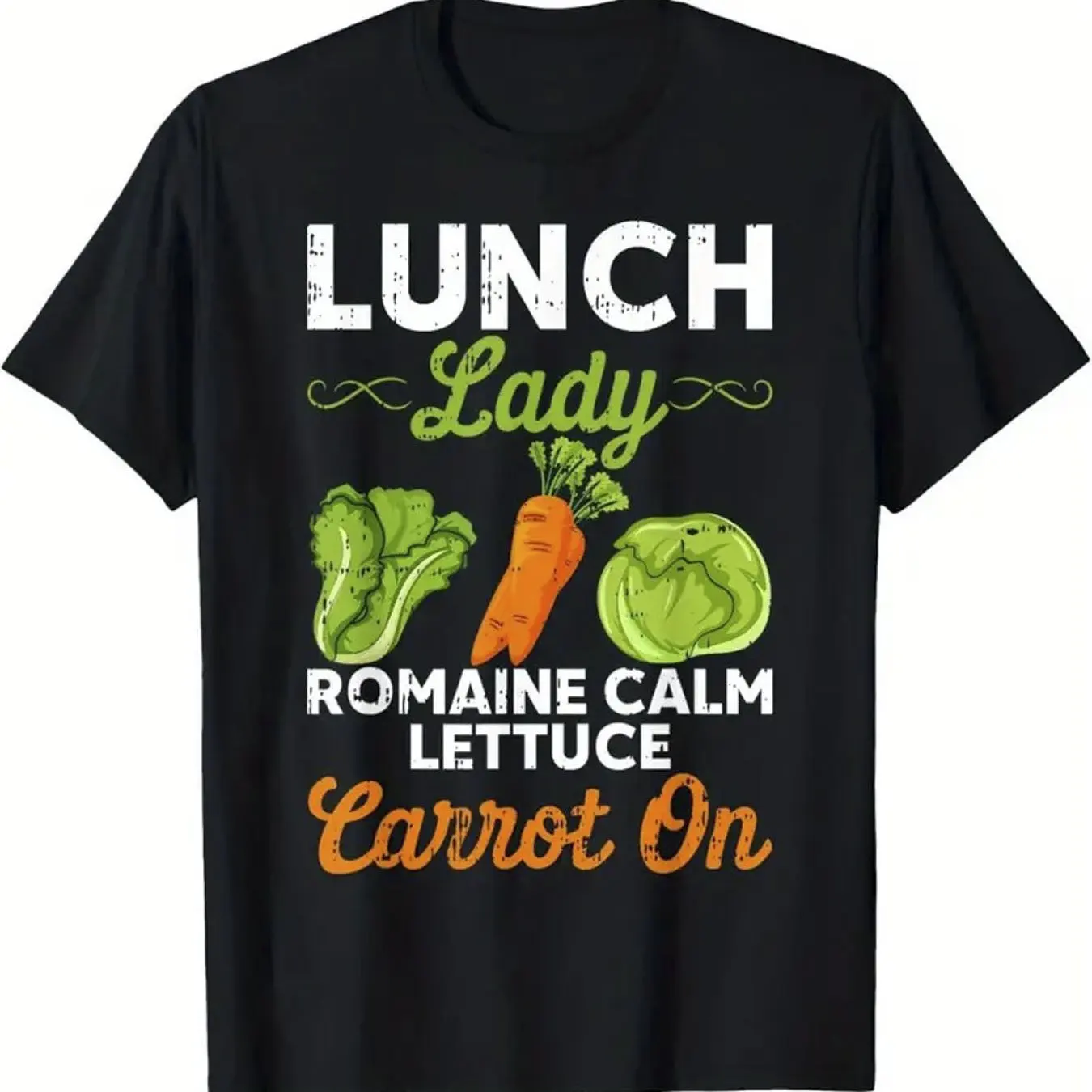 Vegetable Graphic Printing Summer Autumn Winter Men's and Women's Short Sleeved T-shirts Casual Loose Outdoor Street Fashion
