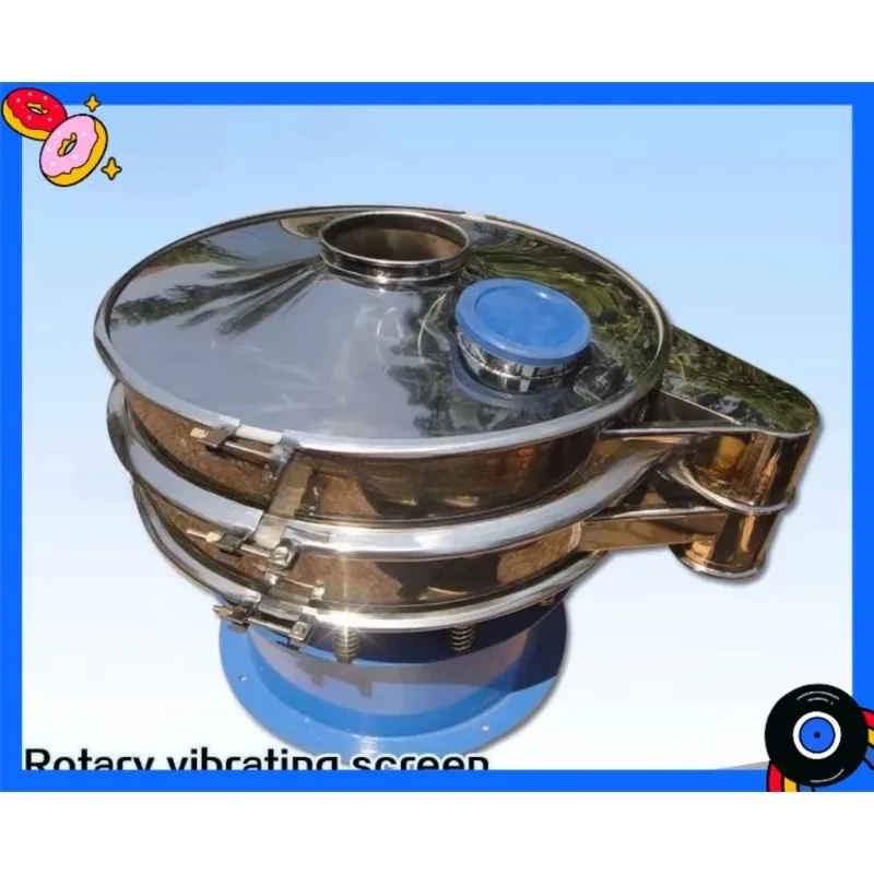 Customized Food Grade Flour Screening Machine Corn or Grain Equipment with Motor As Core Component