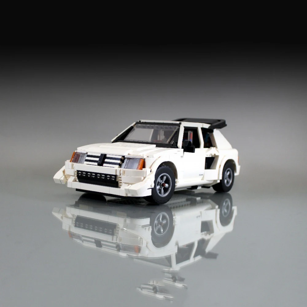PolaDeer MOC 205 T16 EVO2 mit Aufklebern Bausteine Modellbausatz Spielzeug Baustein Geschenk für Freund Kinder Geburtstagsgeschenk – Detail 10