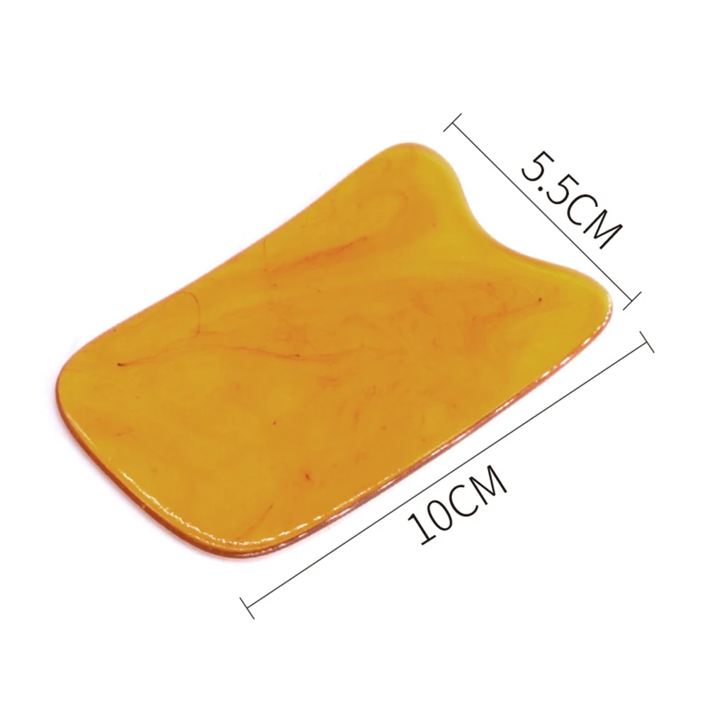 

5pcs Scraping Plates Set Natural Resin Beeswax Massage Tool For Face Neck Shoulder Back Leg Foot Pain Relief Scraping Board