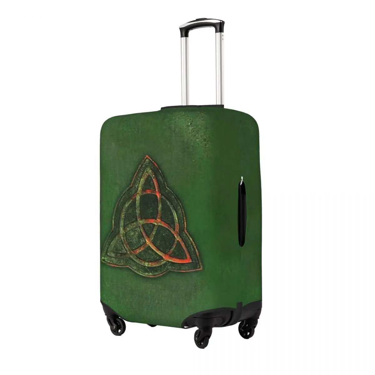 

Book Of Shadows - Charmed Triquetra Design Suitcase Cover Protection Elastic Travel Luggage Protector Covers for 18-32 Inch