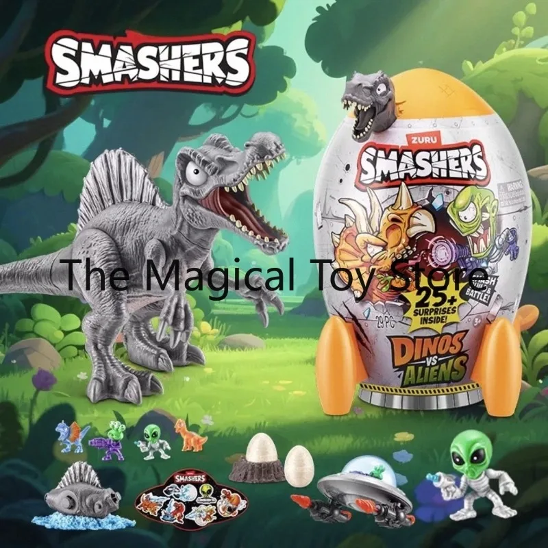 original-dinosaur-egg-battle-alien-rocket-launcher-29cm-blind-box-tyrannosaurus-rex-spinosaurus-toy-assembly-kit-birthday-gift
