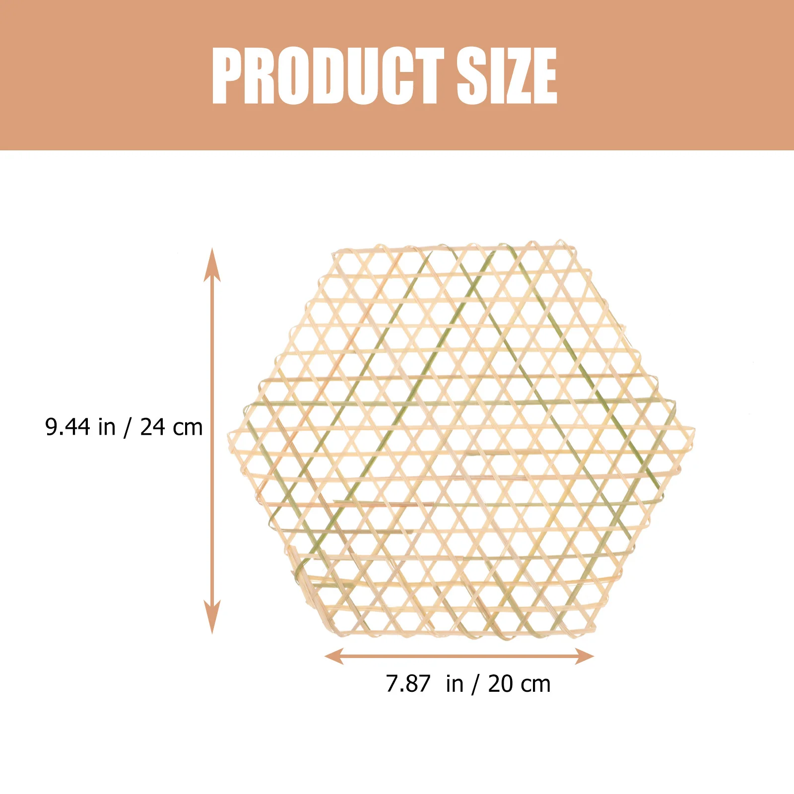 

5Pcs Bamboo Steaming Mat Handmade Woven Anti-Heat Pot Mat Multi-Function Steamer Liners Bamboo Cooking Mats Kitchen Supply