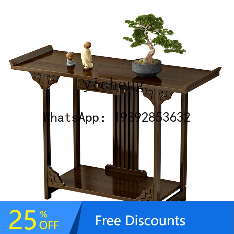 

XLL incense case Guan Gong Zhongtang Tai Buddhist niche Buddhist platform Bodhisattva worship platform