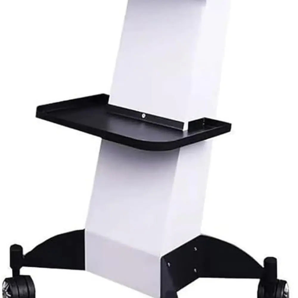

Silent Wheel Spa Trolley for Salon, Hair Stylist Equipment Cart with Hairdryer Holder