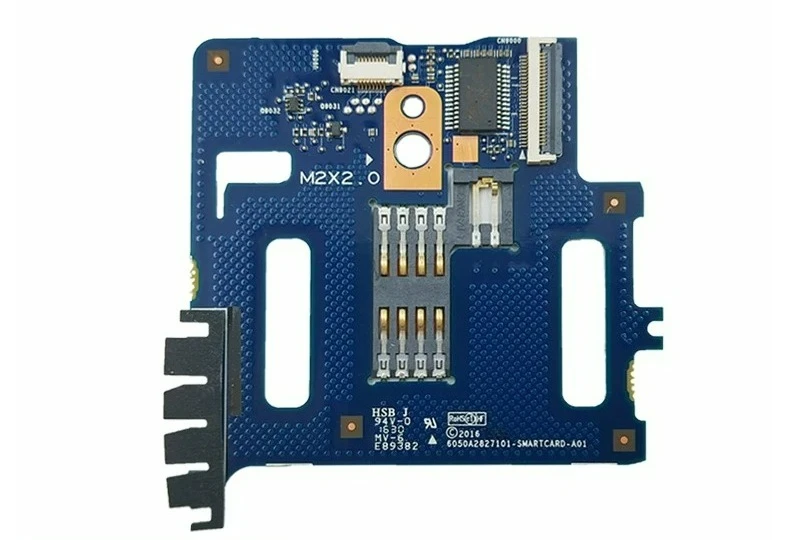 PC Card Slot & Card Reader Small Board PN: 6050A2827101, Compatible with for HP EliteBook 820 G3 725 G4