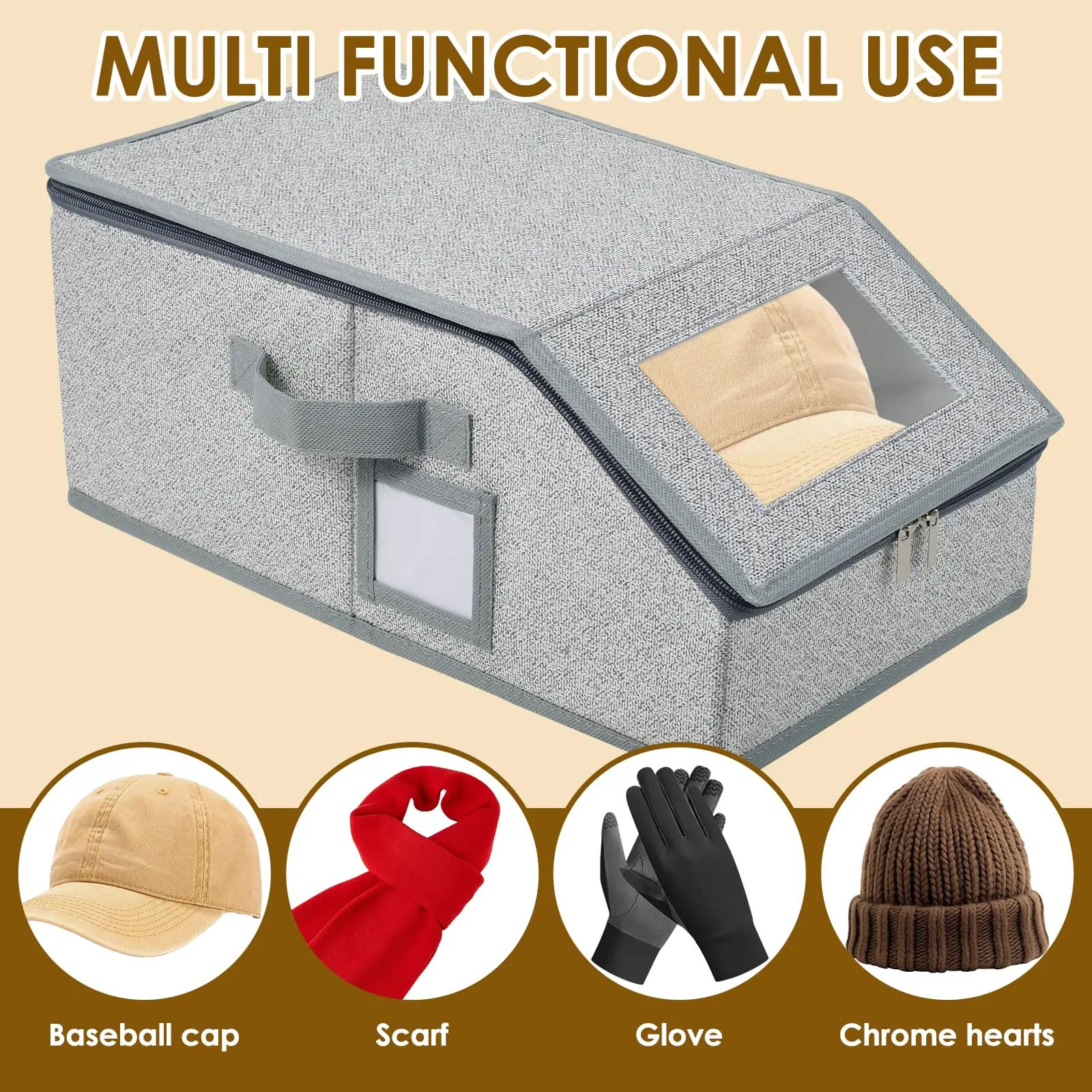 caixa-de-armazenamento-empilhavel-para-bones-de-beisebol-suporta-ate-24-bones-design-duravel-com-ziper-ideal-para-organizacao-do-armario-masculino