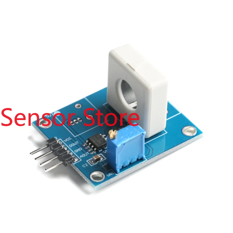 5PCS The Overcurrent Protection Module Of WCS1800 Hall Current Sensor Detects 35A Short Circuit.