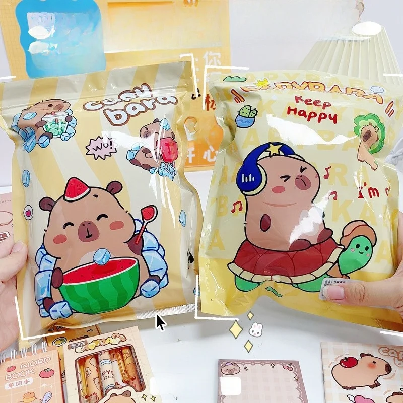 Bolsa de regalo de la suerte para el reeso a la escuela, sustros de aprendizaje para niños, Kit de papelería, bonito di...