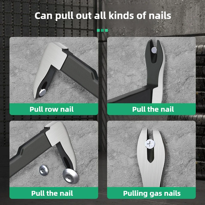 TUOSEN ネイルプーラー猫の足ネイルリムーバー多機能バールツール鋼ネイルエクストラクター家庭用木工ツール