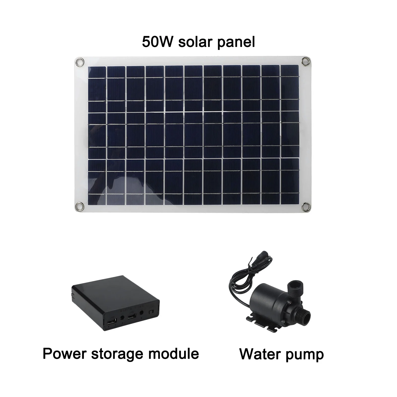 Garden Project Outdoor Setup Solar Water Pump Long Lasting Solar Fountain System Energy Saving Pump Robust ABS Material