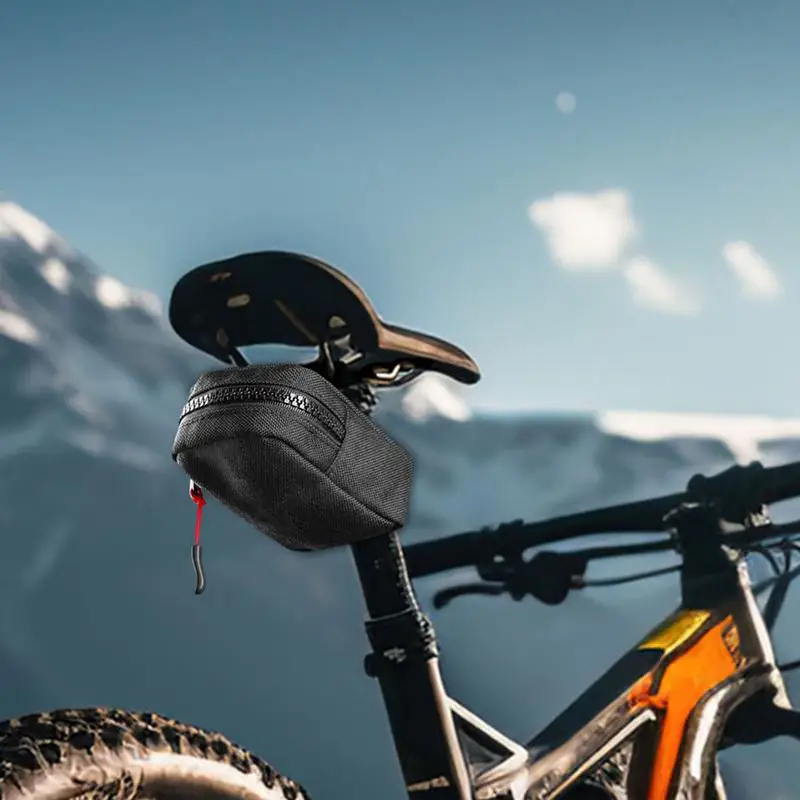 Bicycle Under Seat Bag Waterproof Saddle Pouch for Road Mountain Bicycle Cycling Maintenance Enhance Outdoor Riding Fun Bag