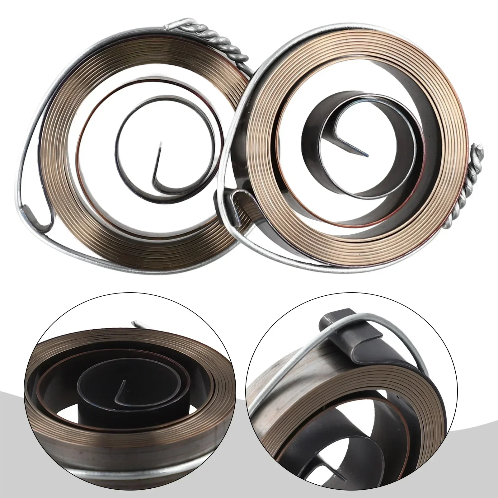 

2pc Replacement Coil Spring Assembly for Drill Press Efficient Feed Return Mechanism for Various Machinery Uses