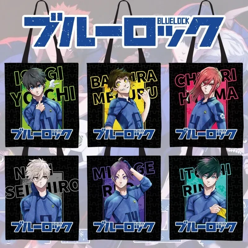 

Anime BLUE LOCK Isagi Yoichi Bachira Meguru Chigiri Hyoma Rin Itoshi Mikage Reo Nagi Seishiro Cosplay Single-shoulder Canvas Bag