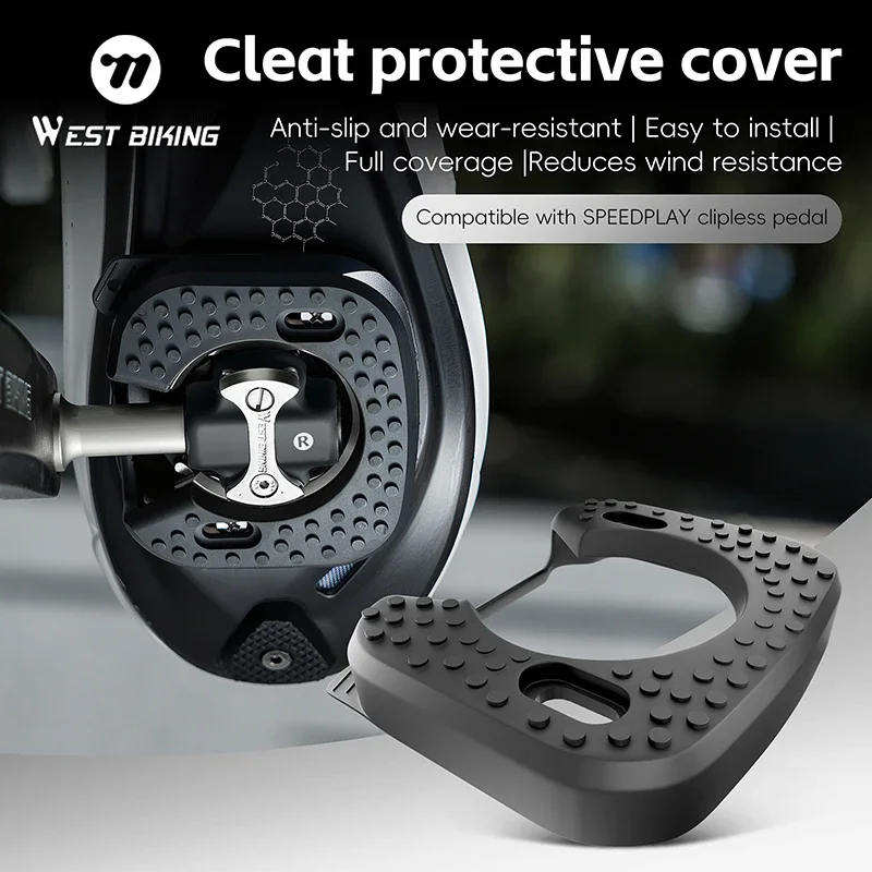 

Велосипедные шипы WEST BIKING, чехол для педали, быстросъемные шипы для педалей шоссейного велосипеда, самоблокирующиеся шипы для велосипедной педали для Speedplay Zero