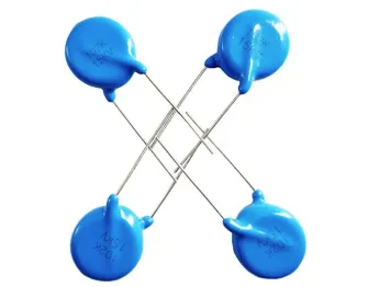 10pcs 102K 30KV high voltage capacitor 0.001UF 1NF straight plug 30000V blue round