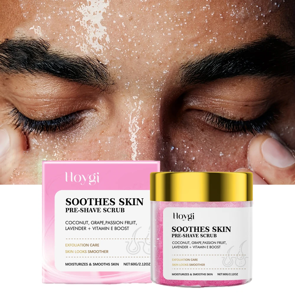 

Natural Gentle Cleaning Hair Removal Pre Shaving Scrub Exfoliating and Moisturizing Care Pre Hair Removal Base Exfoliating Scrub