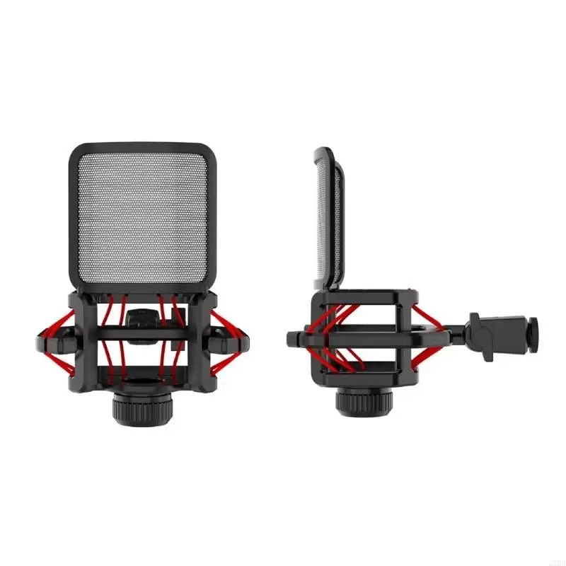 270B ไมโครโฟนมืออาชีพช็อตเมาท์สากลที่ยึดไมโครโฟน Universal Antivibration พร้อมไมค์