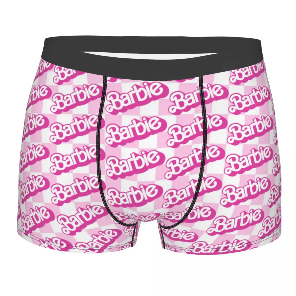 Custom Barbie Logo Boxers Shorts Mens Briefs Underwear Fashion Underpants