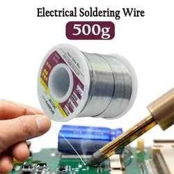 100g/200/500g elektronik lehimleme kalay tel 0.8/1.0mm kalay eriyik Rosin çekirdek lehim lehim teli rulo FLUX2.0 % düşük sıcaklık