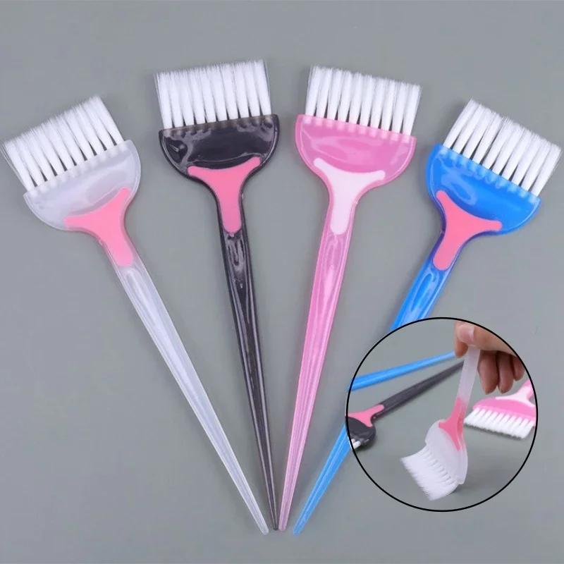 

Парикмахерские инструменты Solon, аксессуары для укладки волос, профессиональная щетка для краски для волос, аппликатор для окрашивания волос, пушистая парикмахерская расческа