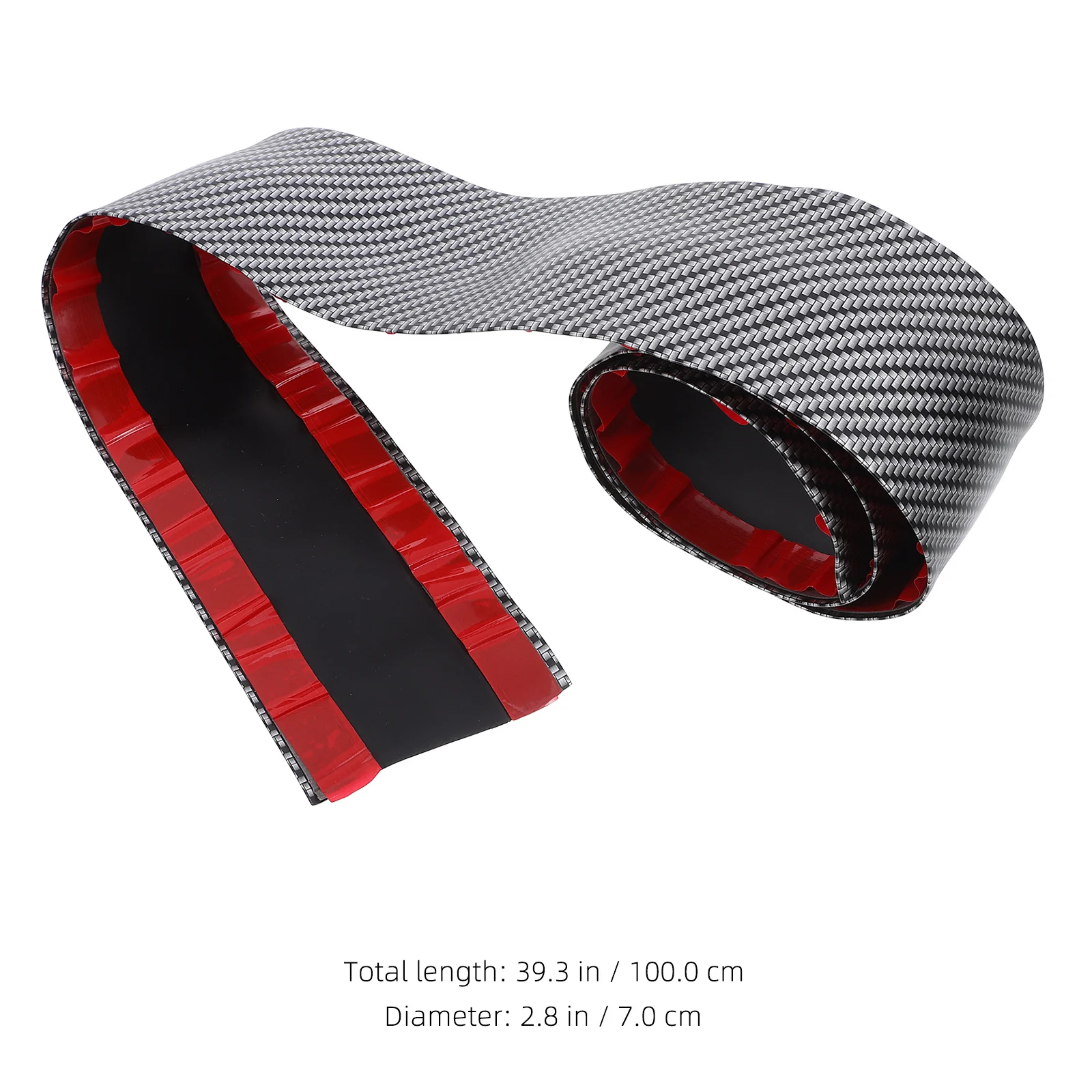 

Car Door Sill Protector Durable Rubber Anti Collision Black Orange Universal Car Door Scratch Protection Cover