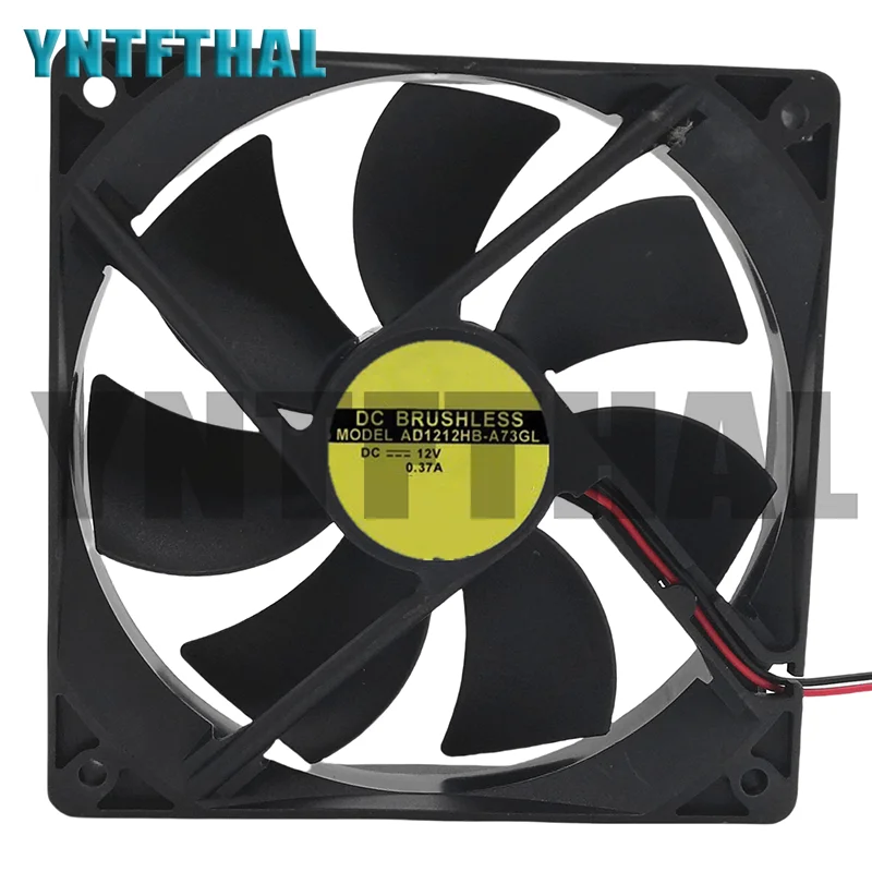 Cooling Fan AD1212HB-A73GL 120*120*25MM DC12V 0.37A Square New