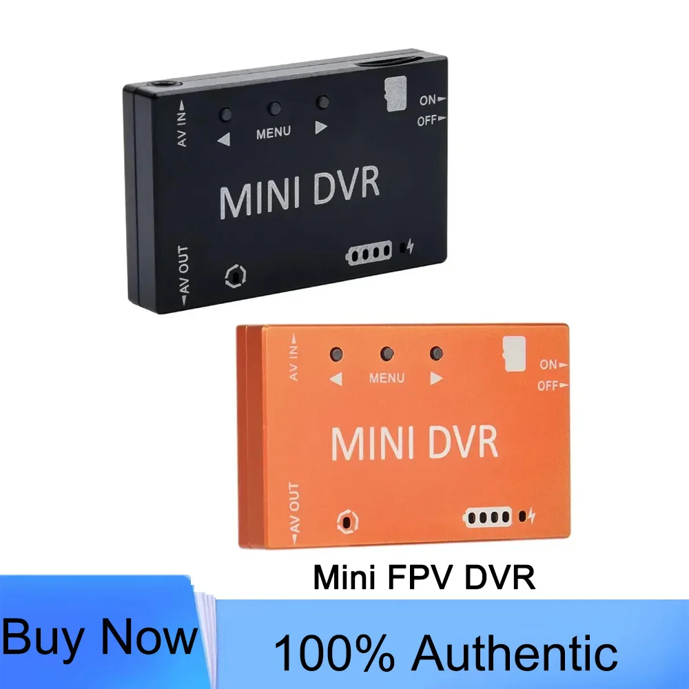 Mini FPV DVR Module NTSC/PAL Switchable Built-in Battery Video Audio FPV Recorder for RC Models Racing Drone