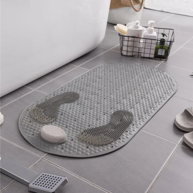 

Multifunctional Household Grinding Stone Bathroom Non-Slip Mat Bathroom Floor Mat Toilet Foot Pad Suction Cup Shower Floor Mat