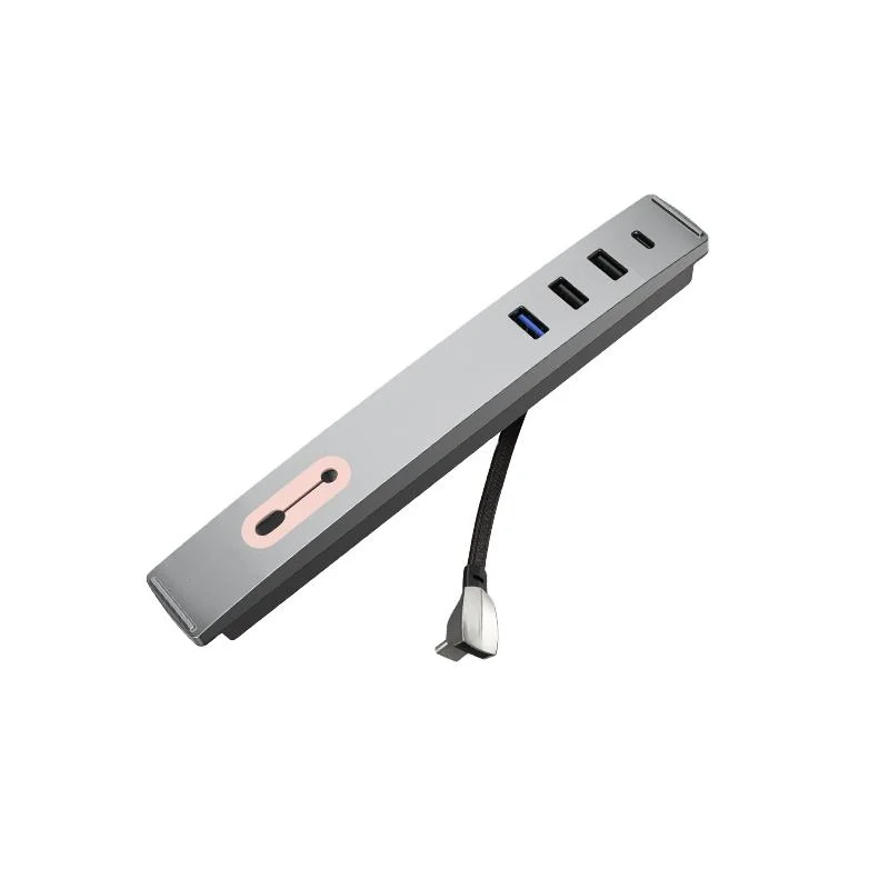 

USB HUB for Tesla Model 3/Y 2021+ Center Console Hub 4 in 1 Port Fast Charger Intelligent Docking Station TYPE-C Charger Adapter